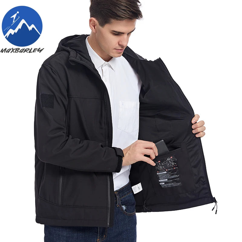 USB Heated Jacket Men Warm Vest 10 Areas Self Heating Windbreaker Women Heated Coat Ski Hunting Winter Working Clothes Washed